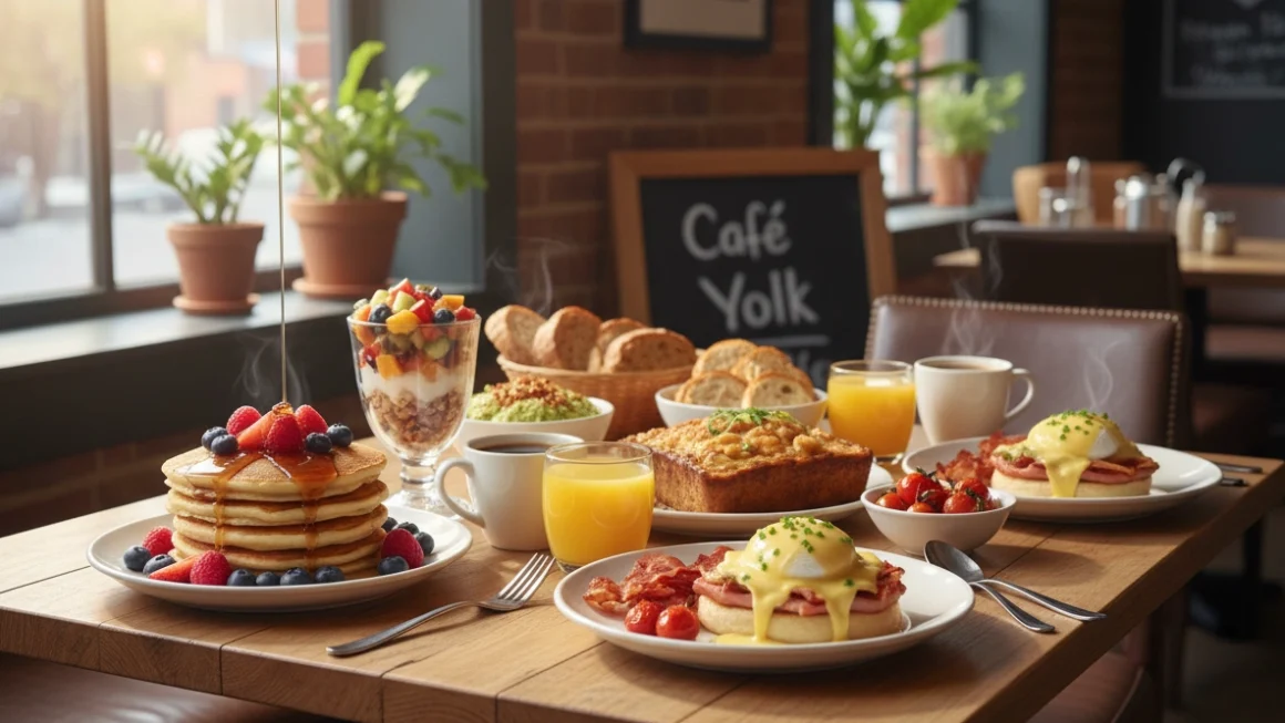 From Sweet to Savory: Exploring Café Yolk’s Breakfast and Brunch Menu