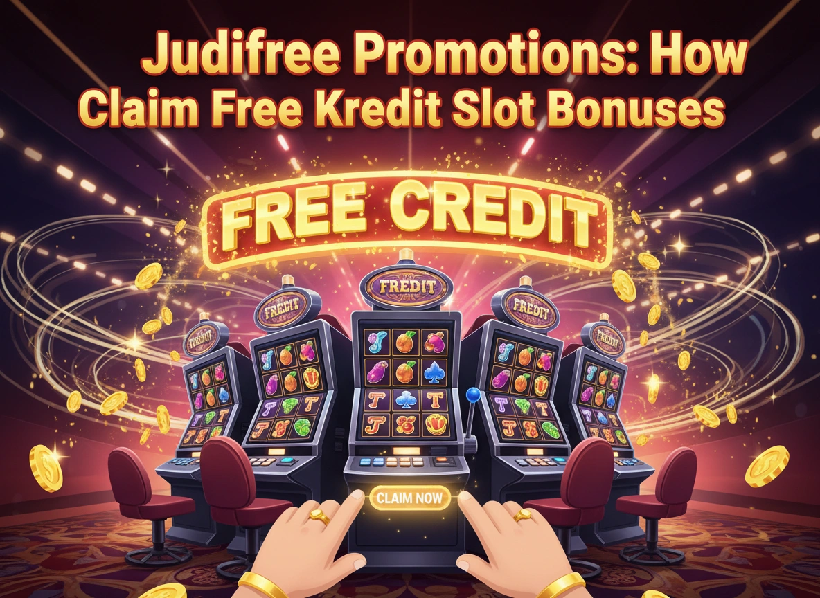 Judifree Promotions: How to Claim Free Kredit Slot Bonuses