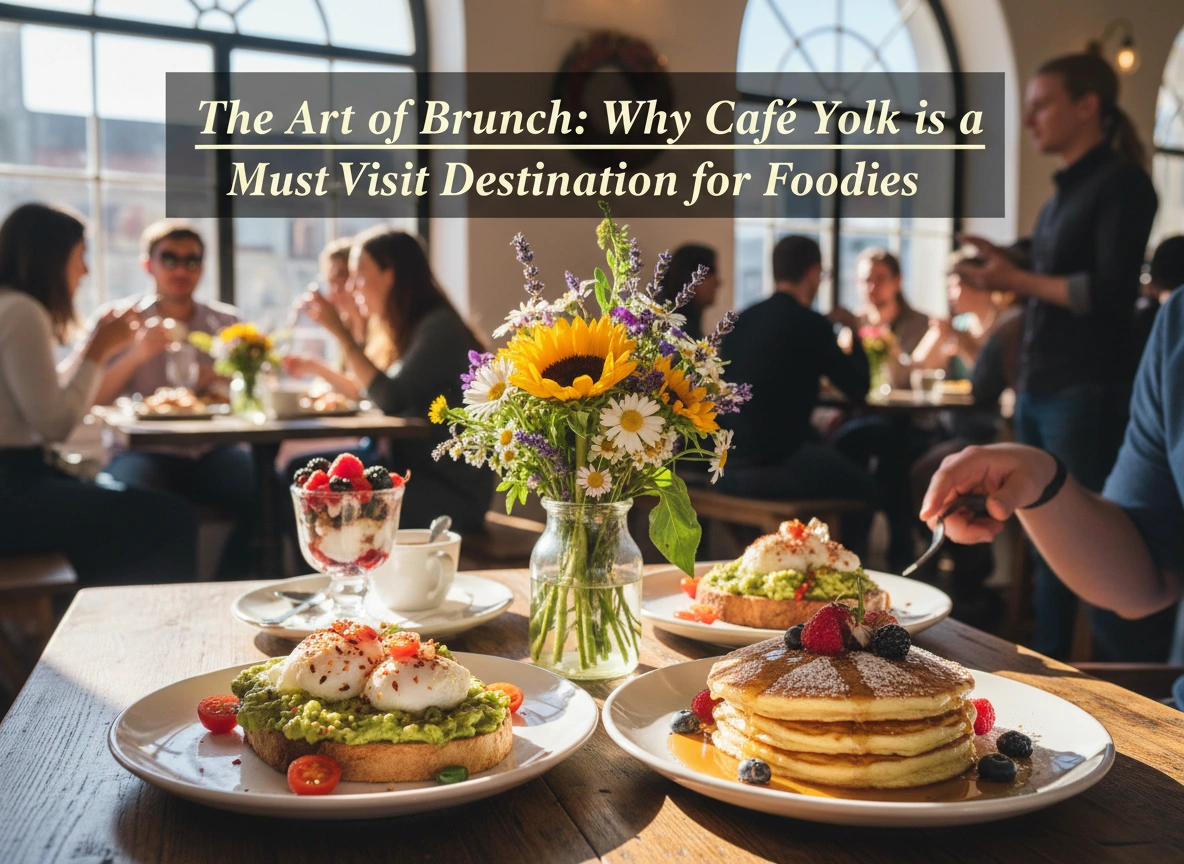 The Art of Brunch: Why Café Yolk is a Must-Visit Destination for Foodies