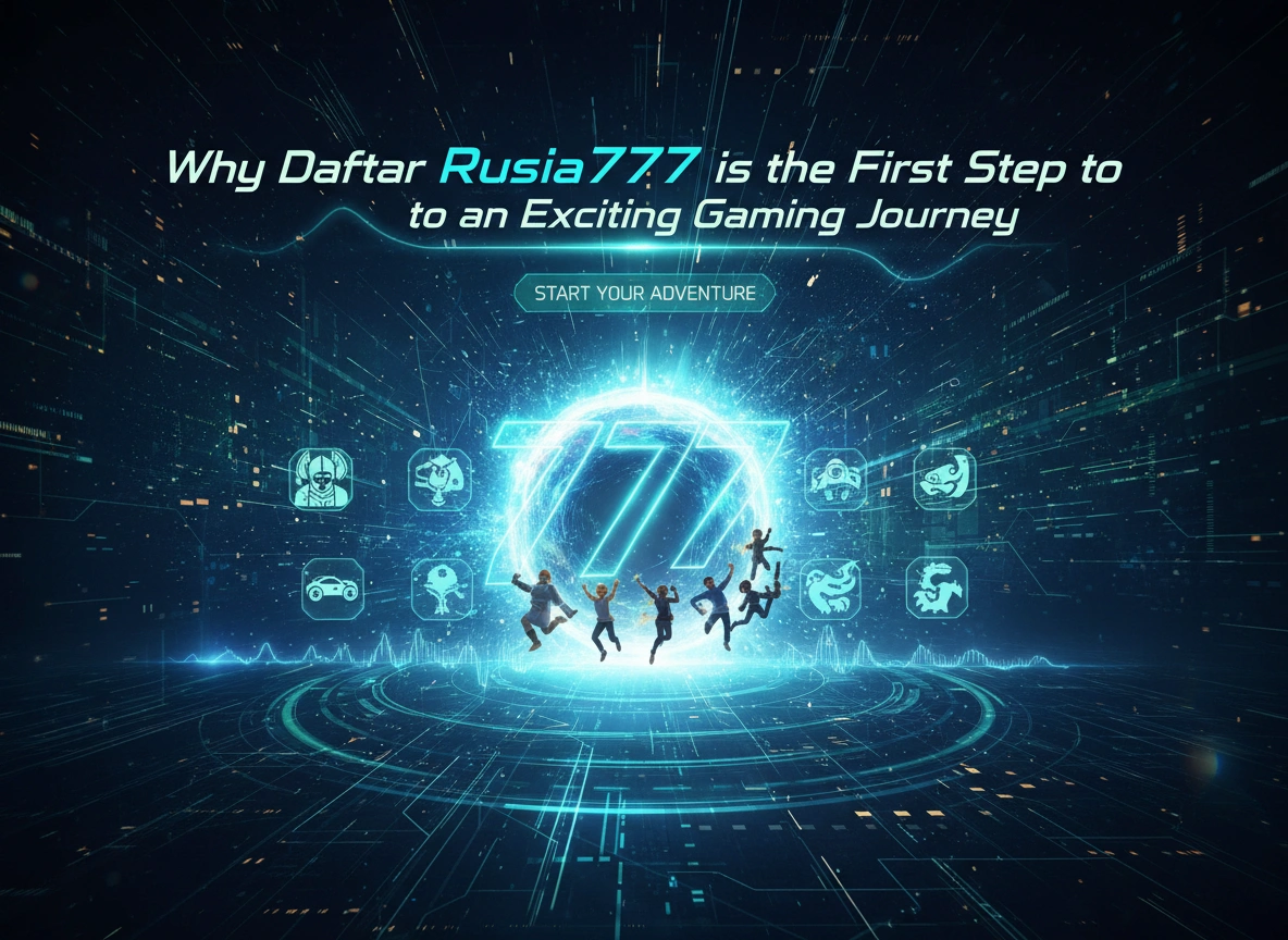 Why Daftar Rusia777 is the First Step to an Exciting Gaming Journey