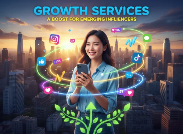 Growth Services: A Boost for Emerging Influencers