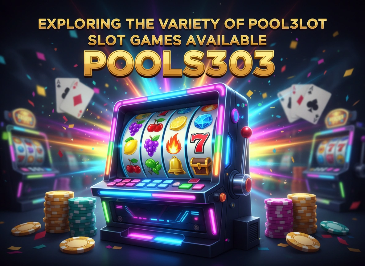 Exploring the Variety of Pools303 Slot Games Available