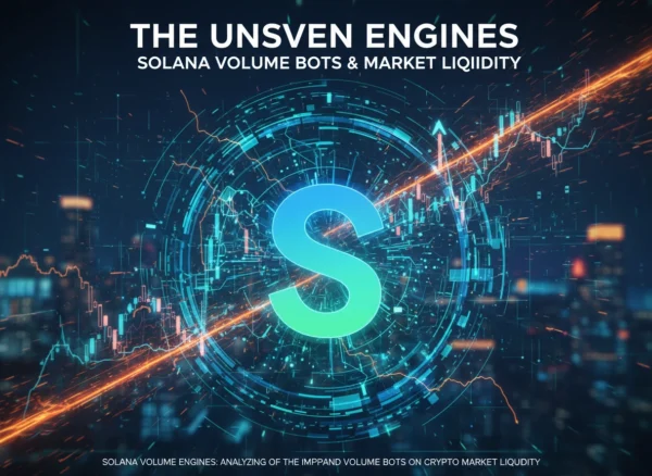 The Unseen Engines: Analyzing the Impact of Solana Volume Bots on Crypto Market Liquidity