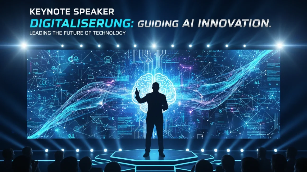 Keynote Speaker Digitalisierung: Guiding AI Innovation