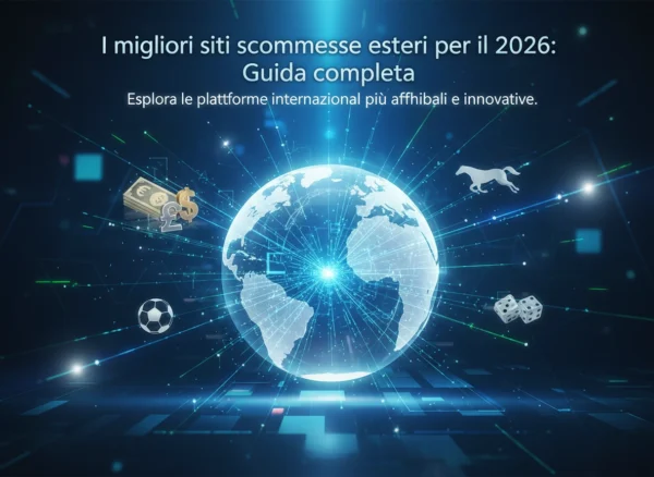 I migliori siti scommesse esteri per il 2026: Guida completa