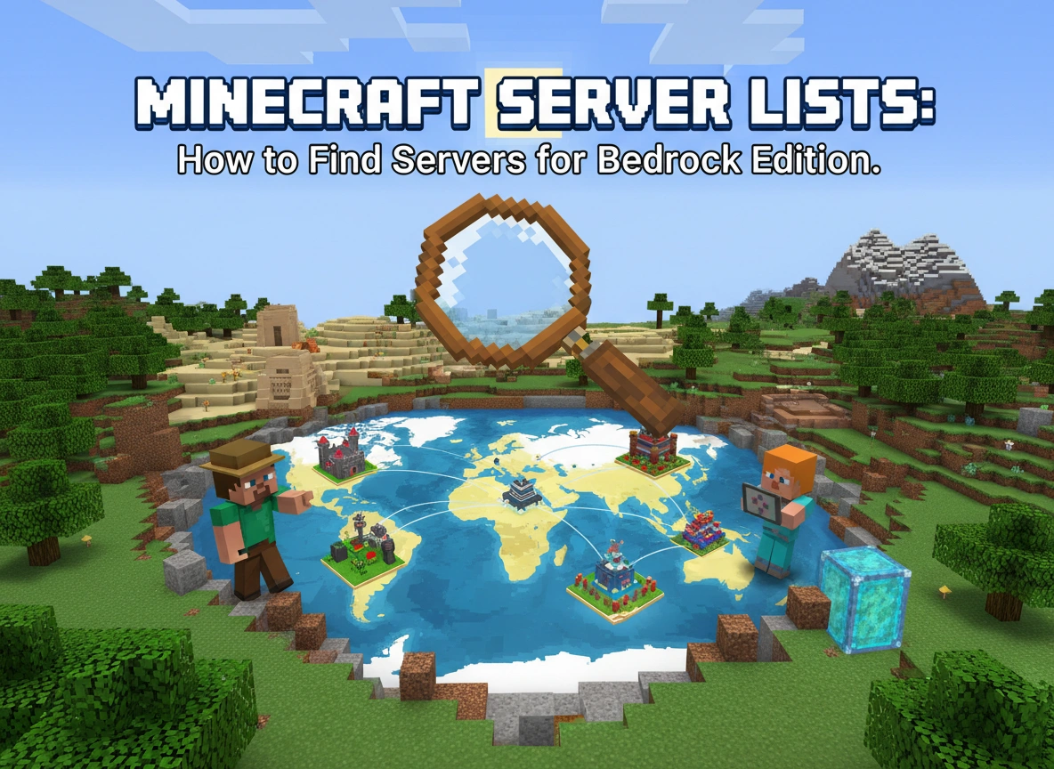 Minecraft Server Lists: How to Find Servers for Bedrock Edition