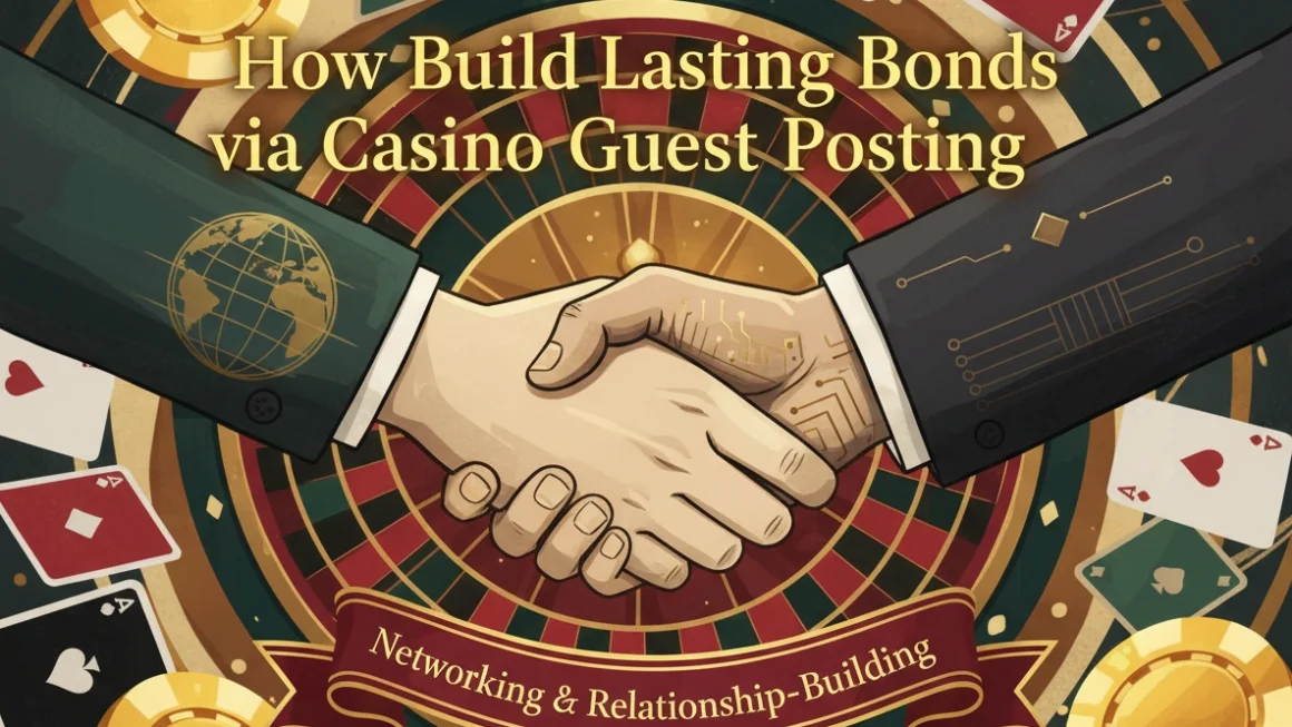 How to Build Lasting Bonds via Casino Guest Posting