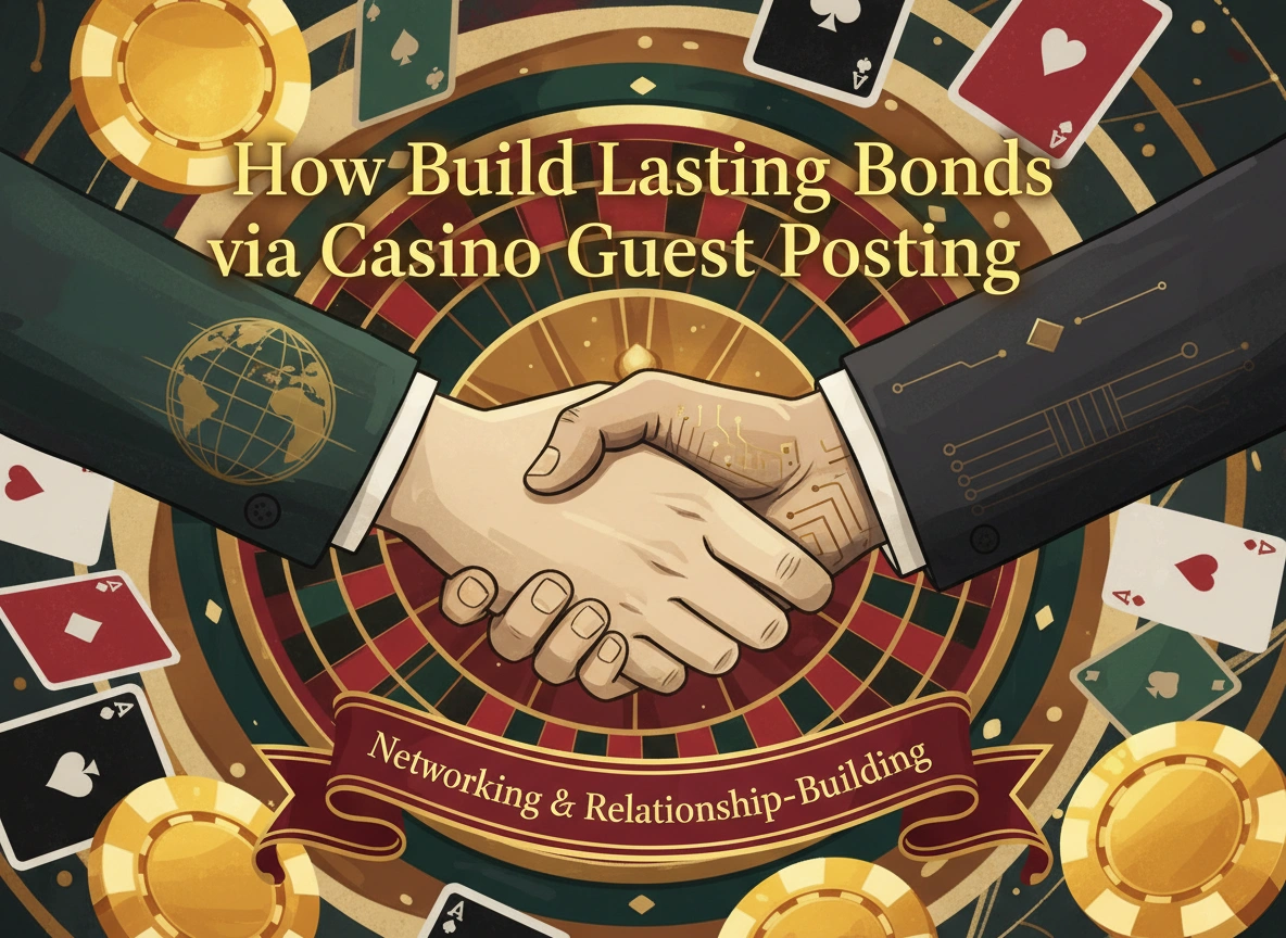 How to Build Lasting Bonds via Casino Guest Posting