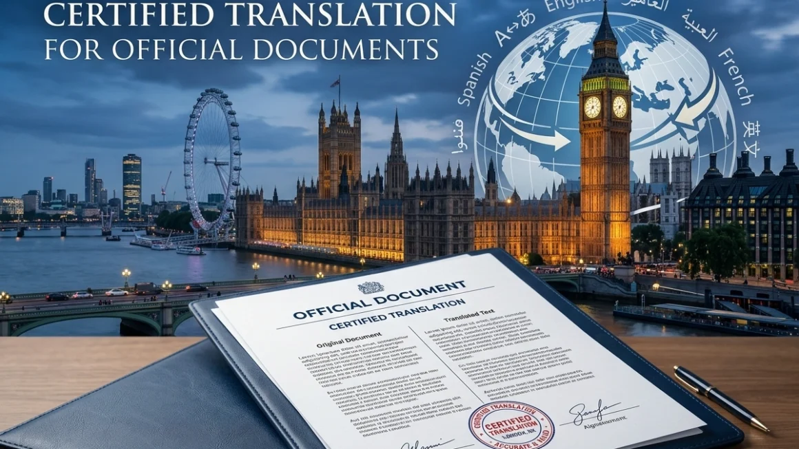 Why London Needs Certified Document Translations