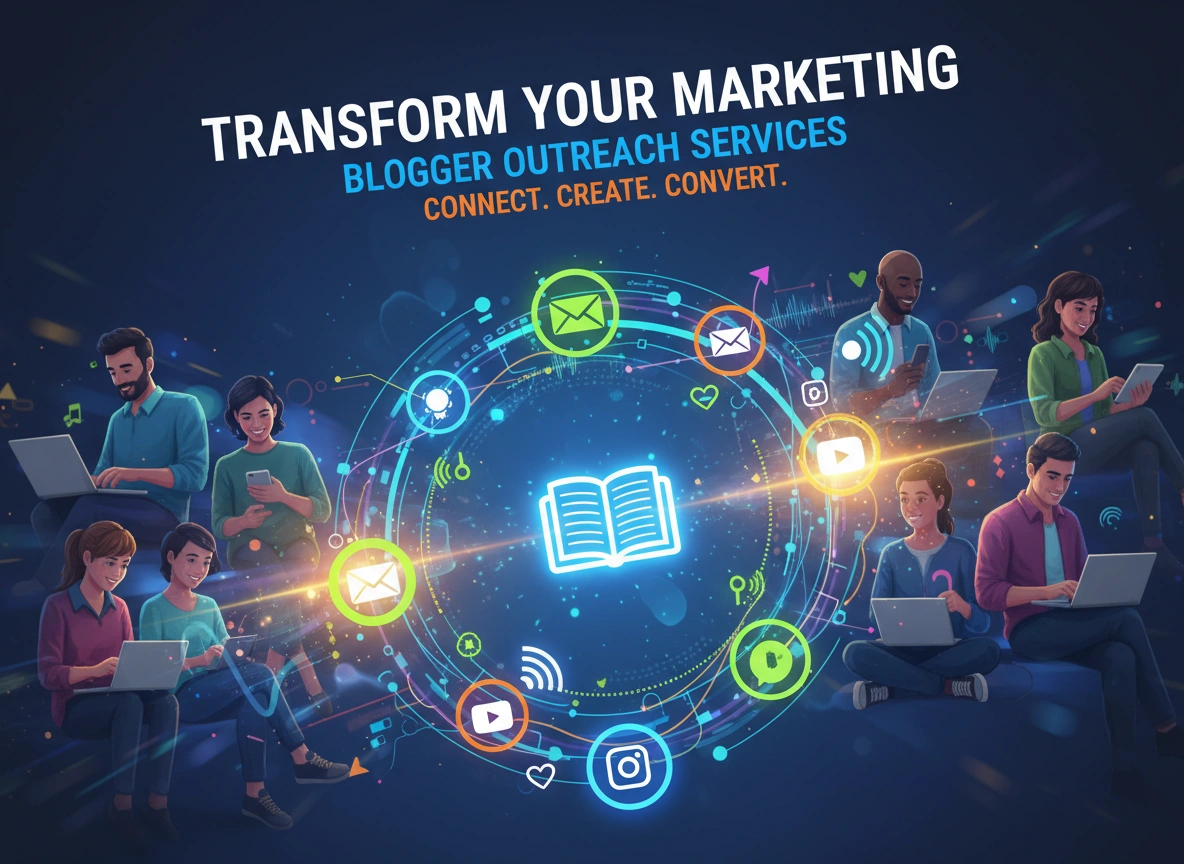 Transform Your Marketing With Blogger Outreach Services