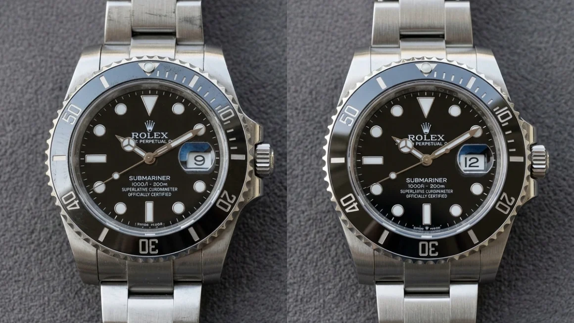 Fake Rolex vs. Authentic: A Side-by-Side Look at Build and Finish