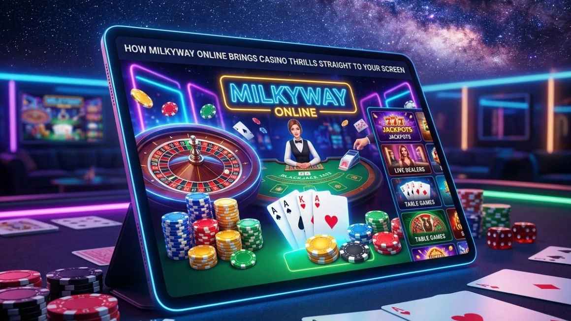 Milkyway Online: Casino Thrills on Your Screen