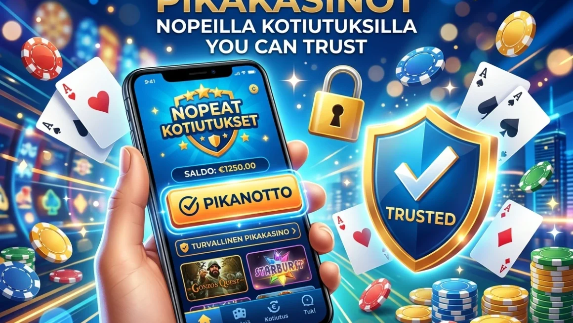 How to Find Pikakasinot Nopeilla Kotiutuksilla You Can Trust