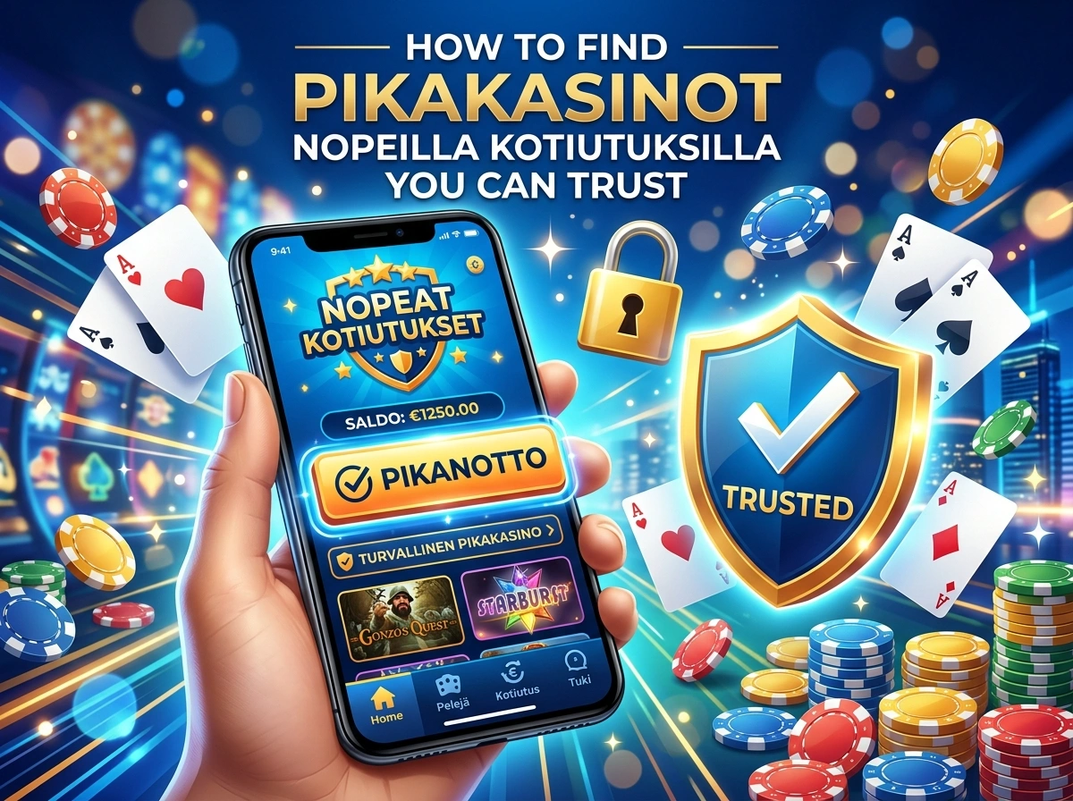 How to Find Pikakasinot Nopeilla Kotiutuksilla You Can Trust
